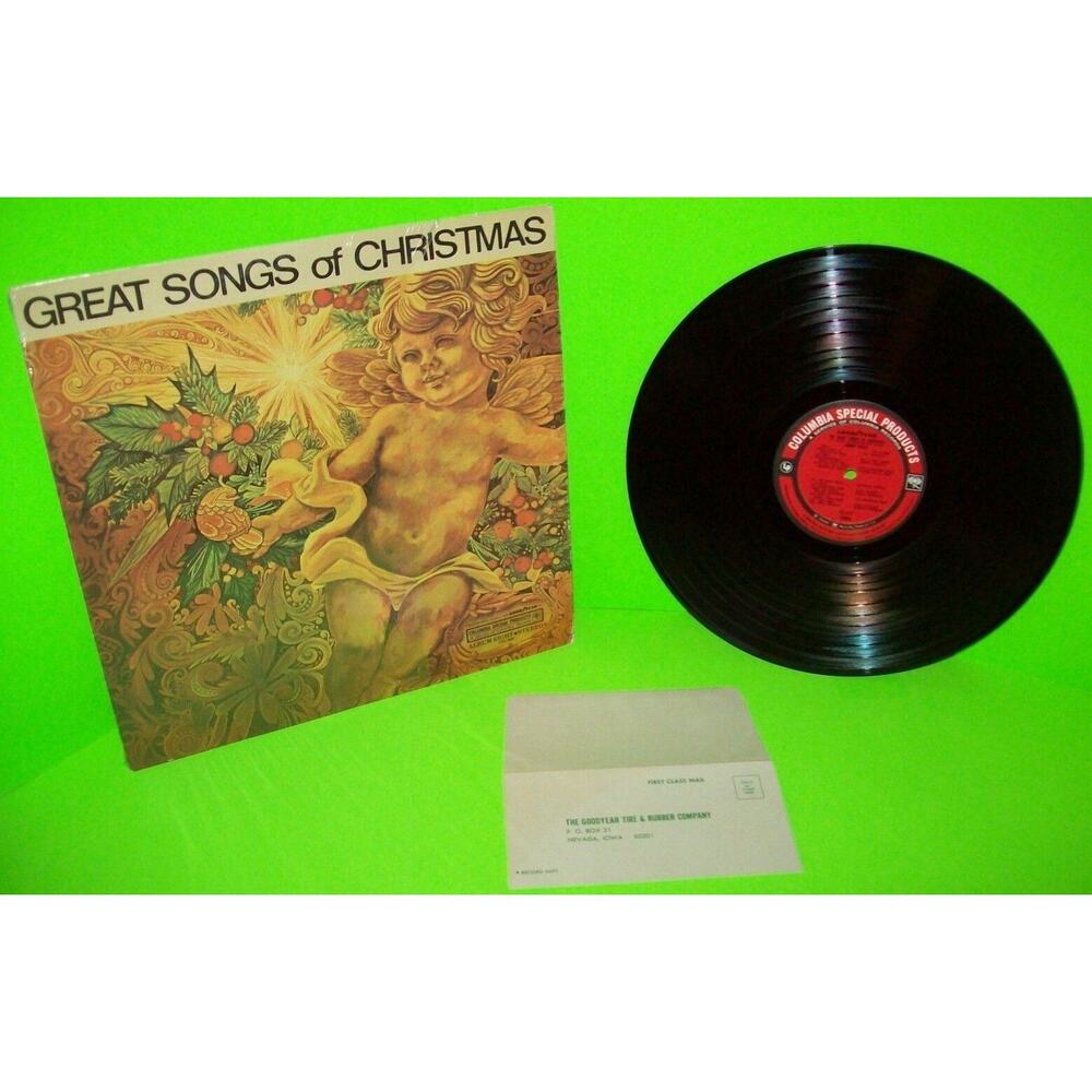 The Great Songs Of Christmas Vinyl LP Record 1968 Tony Bennett Barbra Streisand